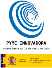 Innovative SME seal from the Spanish Ministry of Science, Innovation and Universities, valid until 14 April 2028